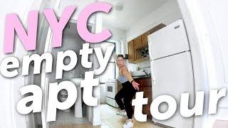 NYC EMPTY APARTMENT TOUR! | Moving into my Brooklyn studio