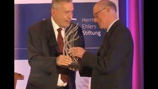 Verleihung des Hermann-Ehlers-Preises 2017 an Prof. Dr. Norbert Lammert (04.10.2017)