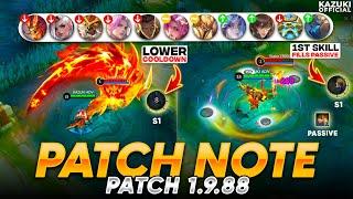 11 HERO BUFFS & NERFS: LUO YI'S SURPRISE ULT IS BACK, LESLEY BUFF | STARLIGHT REVAMP | PATCH 1.9.88