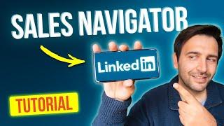 Cómo usar SALES NAVIGATOR para encontrar clientes en LinkedIn  Tutorial para PROSPECTAR EN LINKEDIN