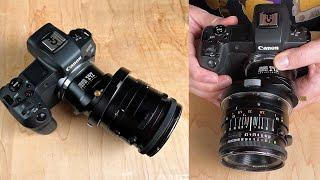 Mount Hassy V Lenses to Your Canon EOS R with Tilt-Shift Tech - Hasselblad V to Canon RF Adapter