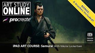 iPad Art Course: Samurai with Nikolai Lockertsen