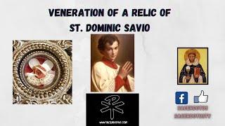 Veneration of the Relic of St. Dominic Savio