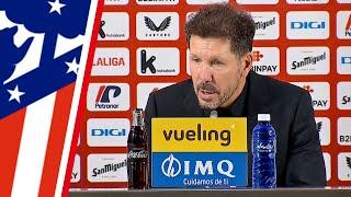 Diego Simeone analiza la victoria del Atlético en San Mamés con gol de Correa | Rueda de Prensa