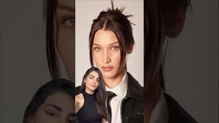 Bella hadid hairstyle #hairstyles #hairtutorial