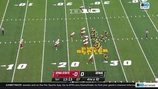 Iowa scores a touchdown (not clickbait)