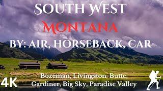 Montana Drone Footage: Bozeman, Paradise Valley, Butte, Livingston, Gardiner