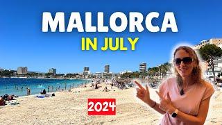 COOLER Summer than normal? Mallorca in July, 2024