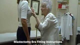 Mastectomy Bra Fitting Instructions