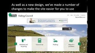 New Ealing Council Website