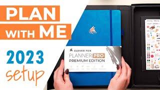 2023 Planner Setup ft. Clever Fox Planner PRO Premium