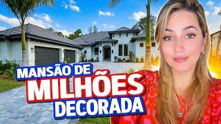 Mansão de Milhões toda Decorada nos EUA em Orlando
