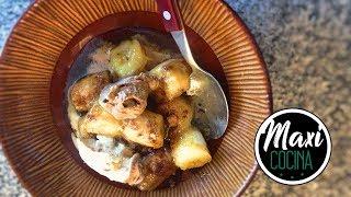 BANANA CARAMELIZADA CON HELADO | Postre Express | Maxi Cocina