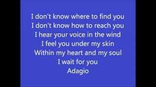 Lara Fabian - Adagio (english version with lyrics)