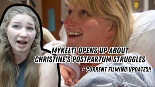 Sister WIves - Mykelti Gives Insight Into Christine's Pospartum Struggles + Current Filming Updates!