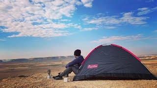 Epic Solo Bike Camping Adventure | Camel Trail Riyadh