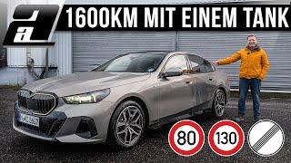 2024 BMW 520d (197PS, 400NM, G60) | SO wenig verbraucht er wirklich! | 80 vs 130 vs VOLLGAS