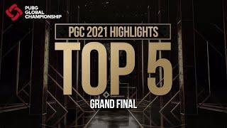 PGC 2021 Grand Final TOP5 Highlights  | PUBG Esports