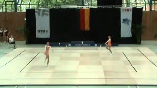 Alina Schmidt, Sarah Lynn Walther Sportaerobic  DM/DJM Finale 2014