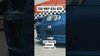 FULLY BUILT REAL R34 GTR, check full video out on the channel!  #shorts #gtr