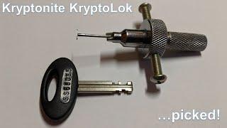 [30] Kryptonite KryptoLok (Disc Detainer Bike Lock) - Picked!