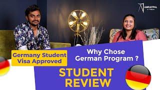 Germany Visa Student Review - Why German Taught Program ? | Amratpal A Vision