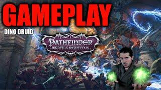 Pathfinder Wrath of the Righteous Gameplay (Evil Dinosaur Druid)