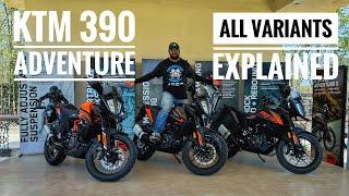 2023 KTM 390 Adventure - All 4 Variants Explained! | MotorBeam