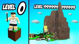 BIGGEST WORLD POSSIBLE in SkyBlock? // Roblox