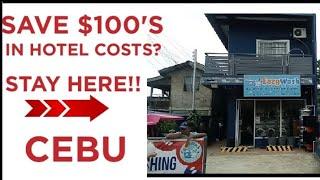 AVOID THE HIGH HOTEL PRICES OF CEBU CITY!  STAY HERE AND SAVE THOUSANDS OF PESOS