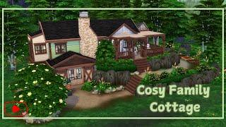  Small & Cosy family cottage  Sims 4 Speedbuild 