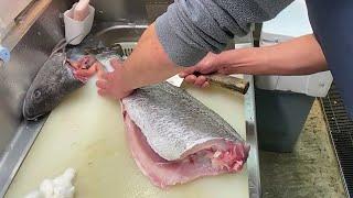 Fish Filleting & Cleaning Skills Video Japan