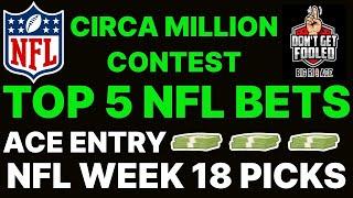 Expert NFL Bets l NFL Week 18 Picks & Predictions l DGF Show 1/5/25