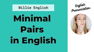 Minimal Pairs in English | English Pronunciation