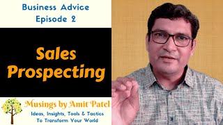 Prospecting | What is prospecting in sales? Becoming a Better Salesman