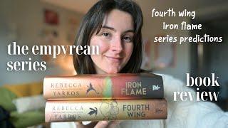 Fourth Wing and Iron Flame Book Review! | The Empyrean Series by Rebecca Yarros