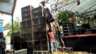 Cek sound Winda audio super horeg menyusun sound sampai selesai