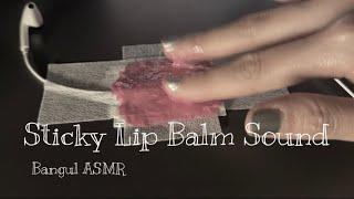 촙촙 립밤소리 | Sticky Lip Balm Sound