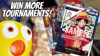 What Does it Take to Win a Tournament?? (One Piece TCG Tips/Guide - Tournament Mentality - OPTCG)