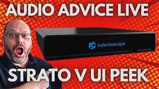 Kaleidescape Strato V - UI First Look - Audio Advice Live 2024