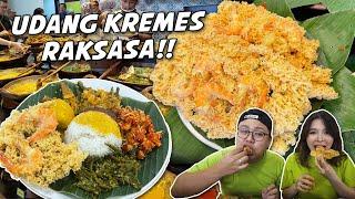 NASI KAPAU DISINI PAKE UDANG GEDE- GEDE BANGET !! PUAS BANGET !!