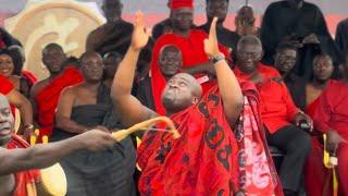 Ing. Atta Poku display his dancing skills at the final funeral rites of H.E Theresa Aba Kufuor