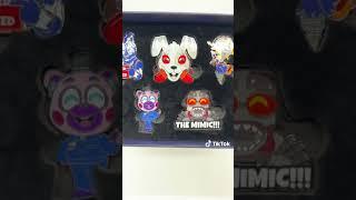 FNAF Ruin Pin Set AVAILBALE NOW!! #youtooz #fnafsecuritybreach #fnafruindlc Credit @Youtooz