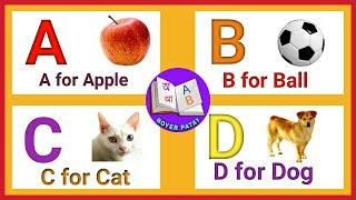 A For Apple,B For Ball,ABCD Alphabet For Kids.