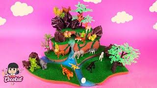 How To Make Miniature Natural Park | DIY Mini Zoo | Craft For Kids