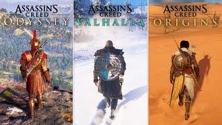 Assassin's Creed Valhalla vs Odyssey vs Origins - Which Is Best?
