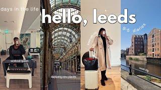 LEEDS VLOG  - Days in the life working my 9-5 Office Job | work travels, client meetings & more!
