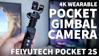 Pocket Gimbal Camera - FeiyuTech Pocket 2S Mini 4K Gimbal Camera - DJI Osmo Pocket Alternative