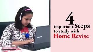 How to study with Home Revise Animated audio visual study material?