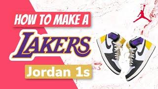 How To Make Lakers Jordan 1